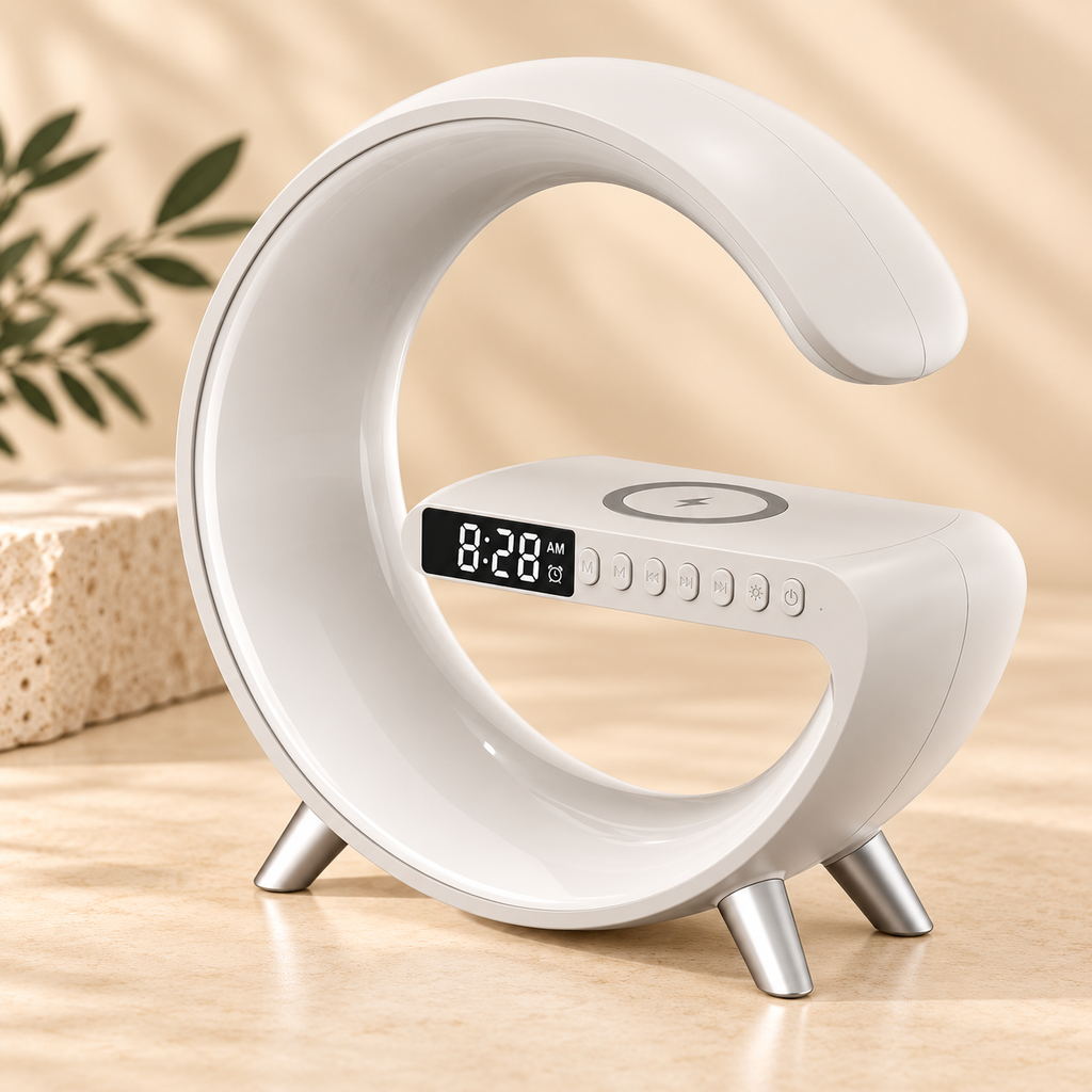 SmartGlow 4-in-1 Bedside Lamp