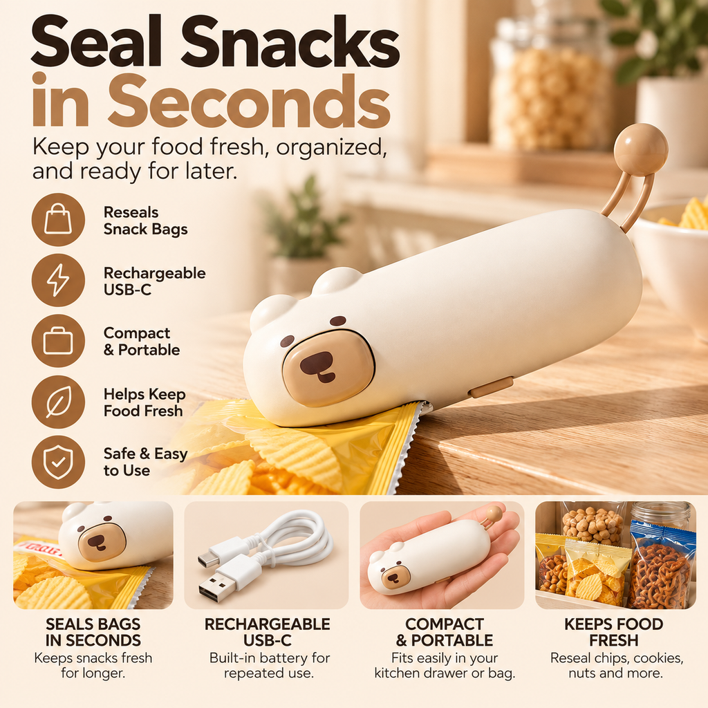 Rechargeable Mini Bag Sealer